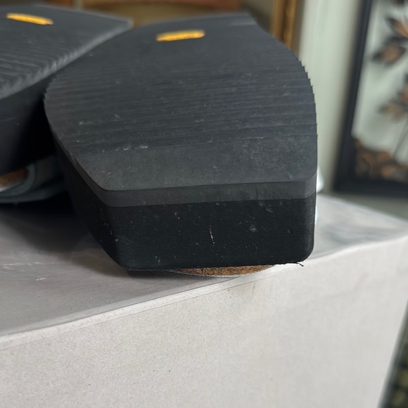 Palm Angels Blue and Black Sandals with Platform Sole - Picture 8 of 8